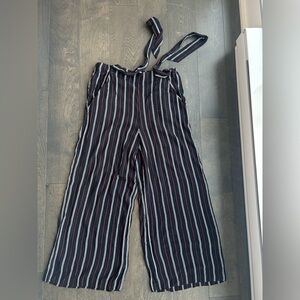 Wilfred Wide Leg Trousers Size Medium Stripe